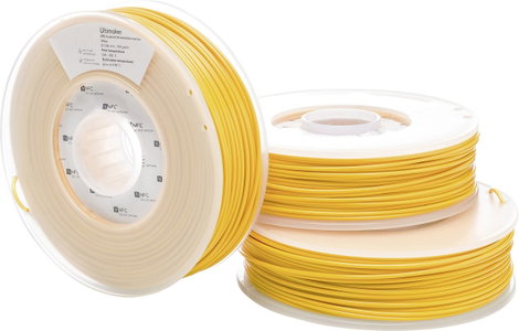 UltiMaker ABS - M2560 Yellow 750 - 206127 Ultimaker 3D nyomtatószál ABS műanyag 2.85 mm 750 g Sárga  5. kép