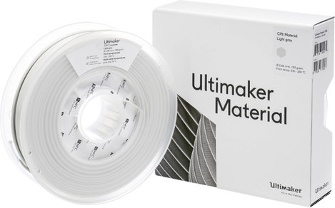 UltiMaker CPE - M0188 Light Gray 750 - 201273 Ultimaker 3D nyomtatószál CPE 2.85 mm 750 g Világosszü