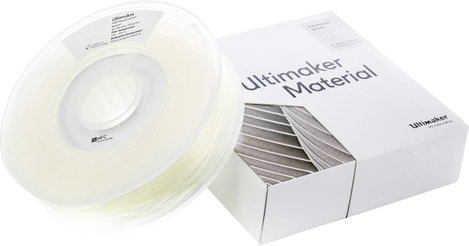 Ultimaker PVA - M0952 Natural 750 - 206127 3D nyomtatószál PVA műanyag 2.85 mm 750 g Átlátszó 1 db 6. kép