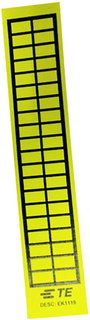 TE Connectivity 6-1768019-8 Kábel címke EK 19 x 11 mm Feliratozó mező színe: Sárga Etikettek száma: 2. bélyegkép