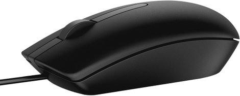 Dell MS116 WLAN egér USB Optikai Fekete 3 Gombok 1000 dpi 2. kép