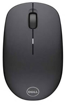 Dell WM126 WLAN egér Rádiójel vezérlésű Optikai Fekete 3 Gombok 1000 dpi