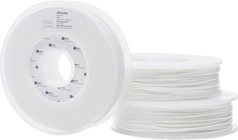 Ultimaker XP7102-1A1024 Breakaway 3D nyomtatószál 2.85 mm 750 g Fehér 1 db 3. kép
