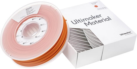 Ultimaker 1615 3D nyomtatószál PLA műanyag 2.85 mm 750 g Narancs 1 db 5. kép