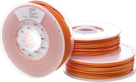 Ultimaker 1615 3D nyomtatószál PLA műanyag 2.85 mm 750 g Narancs 1 db 6. kép