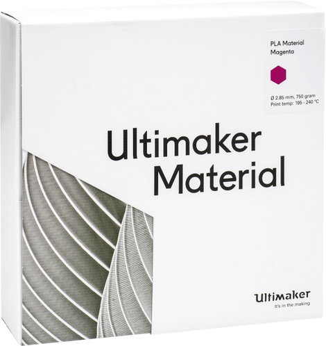 UltiMaker 1617 Ultimaker 3D nyomtatószál PLA műanyag 2.85 mm 750 g Bíbor 1 db 6. kép
