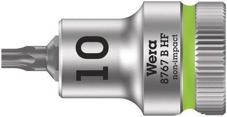 Wera 8767 B HF 05003059001 Belső kerek hatlap (TX) Dugókulcs betét T 10 3/8 (10 mm)