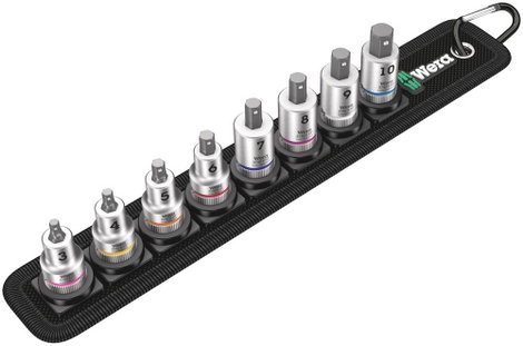 Wera Belt B 2 Dugókulcs bit betét készlet 3/8 (10 mm) 9 részes 05003971001