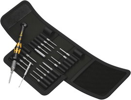 Wera Kraftform Kompakt Micro 21 ESD 1 ESD Bit csavarhúzó 5/32 (4 mm) HIOS, 5/32 (4 mm) Halfmoon 44 m