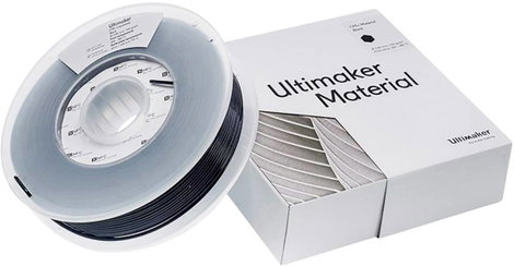 UltiMaker 1644 Ultimaker 3D nyomtatószál CPE+ vegyileg ellenálló 2.85 mm 700 g Fekete 1 db 4. kép