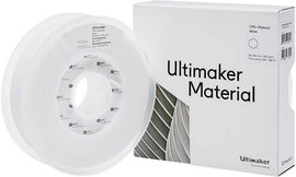 UltiMaker 1645 Ultimaker 3D nyomtatószál CPE+ vegyileg ellenálló 2.85 mm 700 g Fehér 1 db