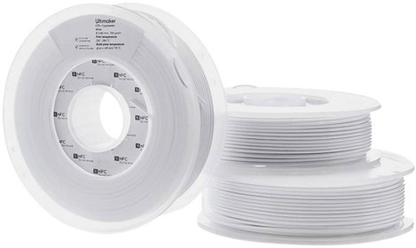 UltiMaker 1645 Ultimaker 3D nyomtatószál CPE+ vegyileg ellenálló 2.85 mm 700 g Fehér 1 db 5. kép