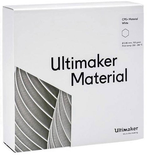 UltiMaker 1645 Ultimaker 3D nyomtatószál CPE+ vegyileg ellenálló 2.85 mm 700 g Fehér 1 db 6. kép