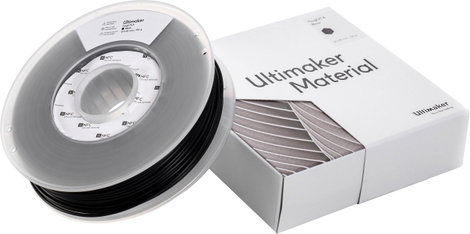 Ultimaker 202300 Tough PLA 3D nyomtatószál Tough PLA 2.85 mm 750 g Fekete 1 db 2. kép