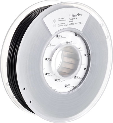 Ultimaker 202300 Tough PLA 3D nyomtatószál Tough PLA 2.85 mm 750 g Fekete 1 db 5. kép