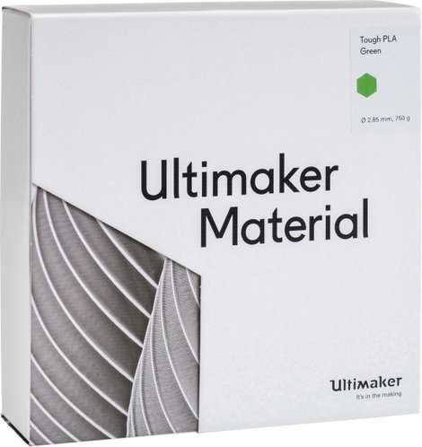 Ultimaker 202303 Tough PLA 3D nyomtatószál Tough PLA 2.85 mm 750 g Zöld 1 db 2. kép