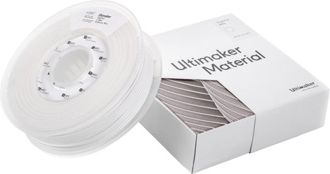 Ultimaker 202301 Tough PLA 3D nyomtatószál Tough PLA 2.85 mm 750 g Fehér 1 db 5. kép