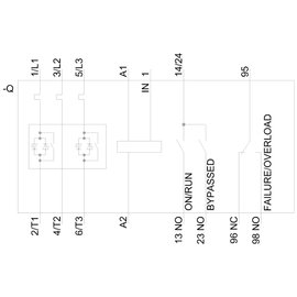 Csendes indító SIRIUS 3RW4026 11 KW