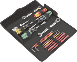 Szaniter szerszámkészlet 15 részes, Wera Kraftform Kompakt SH 2 05136026001