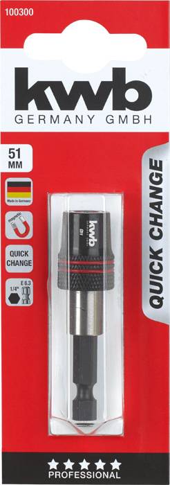 kwb 100300 QUICK CHANGE gyorscsere bites tartó 2. kép