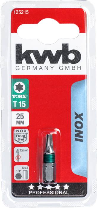 kwb 125215 125215 Kerek hatlap bit 1 db 2. kép