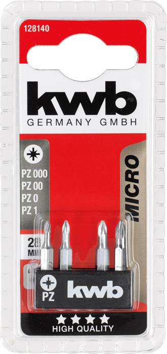 kwb 128140 128140 Bit készlet Acél 1 db