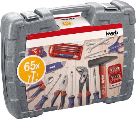 kwb 370730 Szerszámos hordtáska, tartalommal 65 részes 2. kép