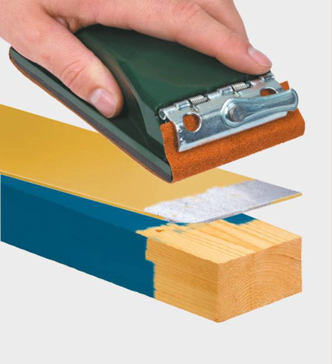 kwb 485170 PROFI kézi daráló készlet, 50 csiszolószalaggal 93 x 230 mm 1 db 4. kép