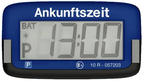 Elektronikus parkolóóra 800 x 45 x 10 mm öntapadós Needit ParkMicro PS1800 2. kép