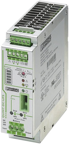 Phoenix Contact QUINT-UPS/ 24DC/ 24DC/20 Ipari megszakításmentes tápegység berendezés (DIN rail)