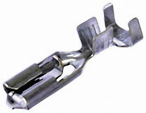 Neutrik NLFASTON Csúszósarus hüvely Dugasz szélesség: 4.8 mm Dugaszolási vastagság: 0.5 mm 180 ° Szi 2. kép