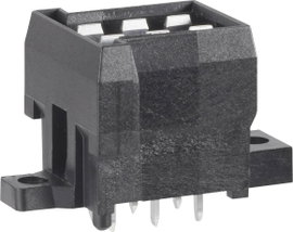 TE Connectivity Stift ház panel J-P-T Pólusok száma 6 Raszterméret: 5.60 mm 963357-5 1 db