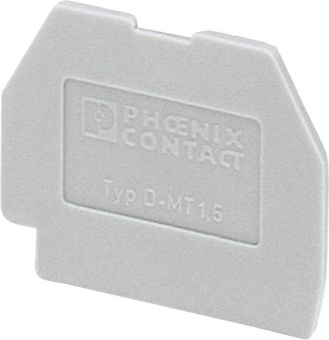 Fedél D-MT 1,5 D-MT 1,5 Phoenix Contact Tartalom: 1 db