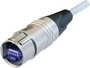 Neutrik NKE6S-3 RJ45 Hálózati kábel, patchkábel CAT 6 S/FTP 3.00 m Fehér 1 db bélyegkép