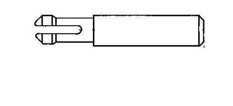 Kódoló stift Universal MATE-N-LOK-hoz 1-640415-1 1-640415-1 TE Connectivity Tartalom: 1 db 2. kép