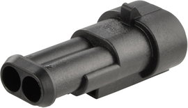 TE Connectivity Stift ház kábel AMP-Superseal 1.5mm Series Pólusok száma 2 Raszterméret: 6 mm 282104