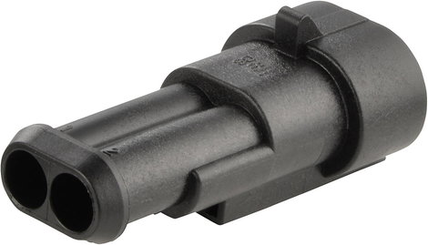 TE Connectivity Stift ház kábel AMP-Superseal 1.5mm Series Pólusok száma 2 Raszterméret: 6 mm 282104
