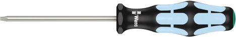 Wera 3367 Műhely Torx csavarhúzó Méret (csavarhúzó) T 10 Penge hossz: 80 mm 1 db