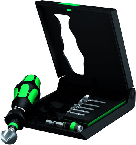 Wera 845/8 05104655001 Marófúró készlet 8 részes 6.3 mm, 8.3 mm, 10.4 mm, 12.4 mm, 16.5 mm, 20.5 mm 2. kép