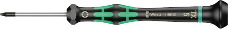 Wera 2067 Elektronika- és finommechanika Torx csavarhúzó Méret (csavarhúzó) T 5 Penge hossz: 40 mm 1
