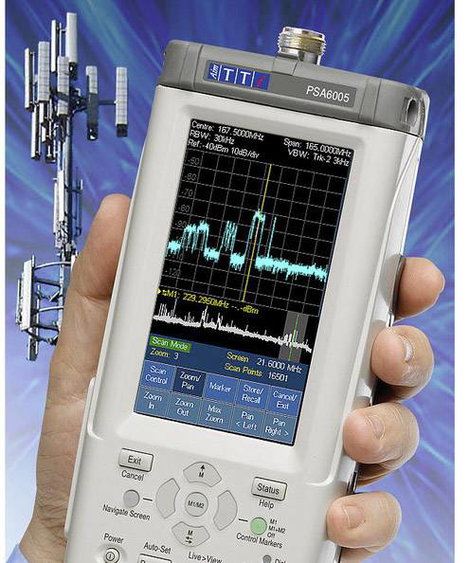 Kézi spektrumanalizátor 5990 MHz, Aim TTi PSA6005USC 2. kép