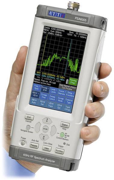 Kézi spektrumanalizátor 5990 MHz, Aim TTi PSA6005USC 3. kép