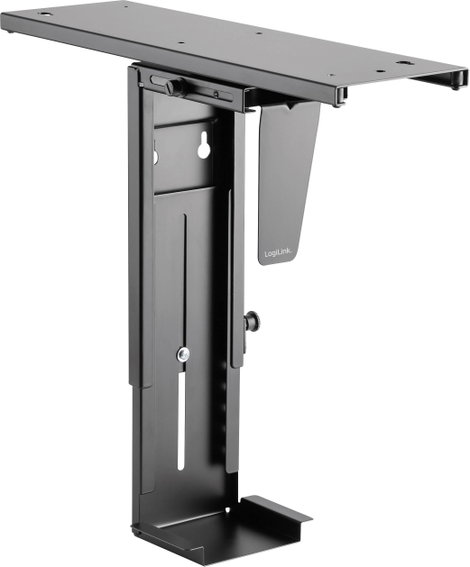 LogiLink neu EO0004 Számítógép tartó Asztal alatt Fekete Terhelhetőség: 10 kg