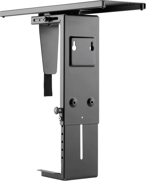 LogiLink neu EO0004 Számítógép tartó Asztal alatt Fekete Terhelhetőség: 10 kg 2. kép