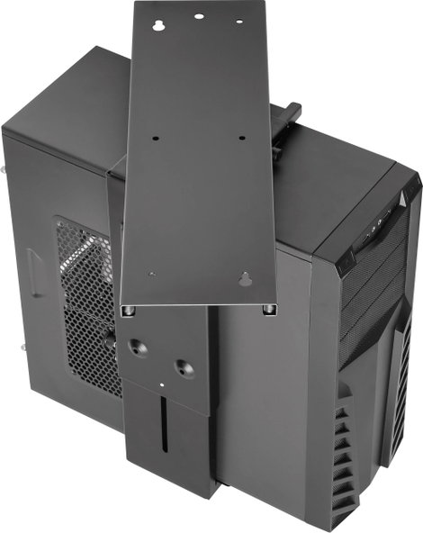 LogiLink neu EO0004 Számítógép tartó Asztal alatt Fekete Terhelhetőség: 10 kg 6. kép
