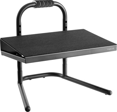 LogiLink EO0007 neu Lábtámasz (Sz x Mé) 400 mm x 339 mm Ergonomikus, Állítható magasság, Habszivacs  2. kép
