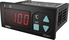 Enda ET2411-230-08 Hőmérséklet szabályozó NTC -60 - 150 °C Relé, 8 A (H x Sz x Ma) 71 x 77 x 35 mm
