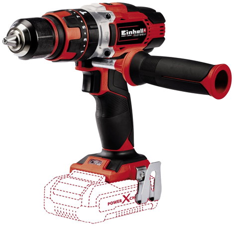 Einhell Power X-Change TE-CD 18/48 Li-i-Solo 2 sebességfokozat-Akkus ütvefúró-csavarozó akku nélkül