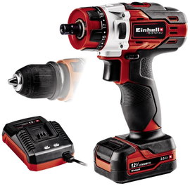 Einhell TE-CD 18/40 Li-Solo TE-CD 12/1 X-Li (1x2,0Ah) 4513592 Akkus fúrócsavarozó 12 V 2000 mAh Líti