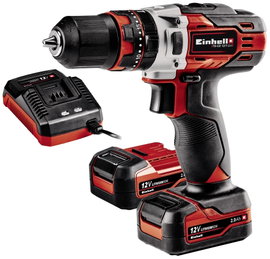 Einhell TE-CD 12/1 Li-i (2x2,0Ah) 2 sebességfokozat-Akkus ütvefúró-csavarozó 2. akkuval